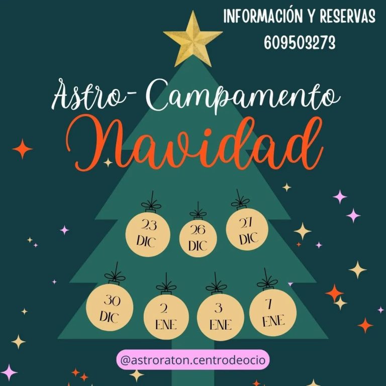 Astro-Campamento de Navidad en Astro-Ratón